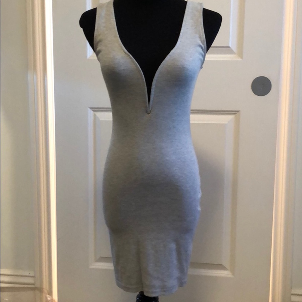 Grey Stretch Dress